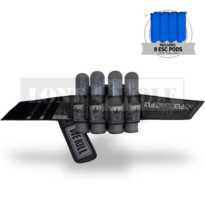 Pack Bunkerkings Fly2 4+7 Pour Paintball - édition Crâne Du Lever Du Soleil + 8 Dosettes ESC