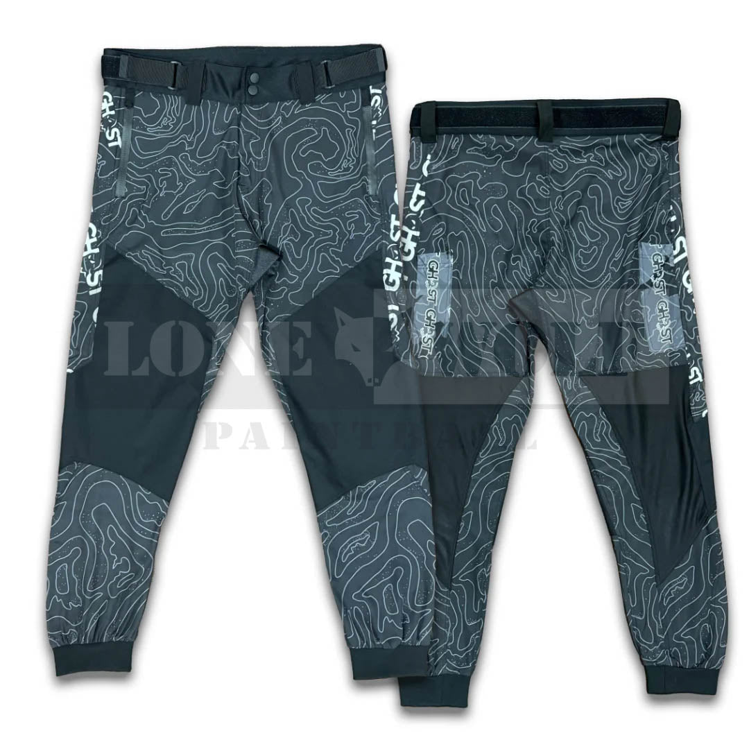 Pantalon De Paintball Avec Genouillères Intégrées – Taille Large, Rouge, Tissu Respirant, Neuf Avec Défaut Mineur
