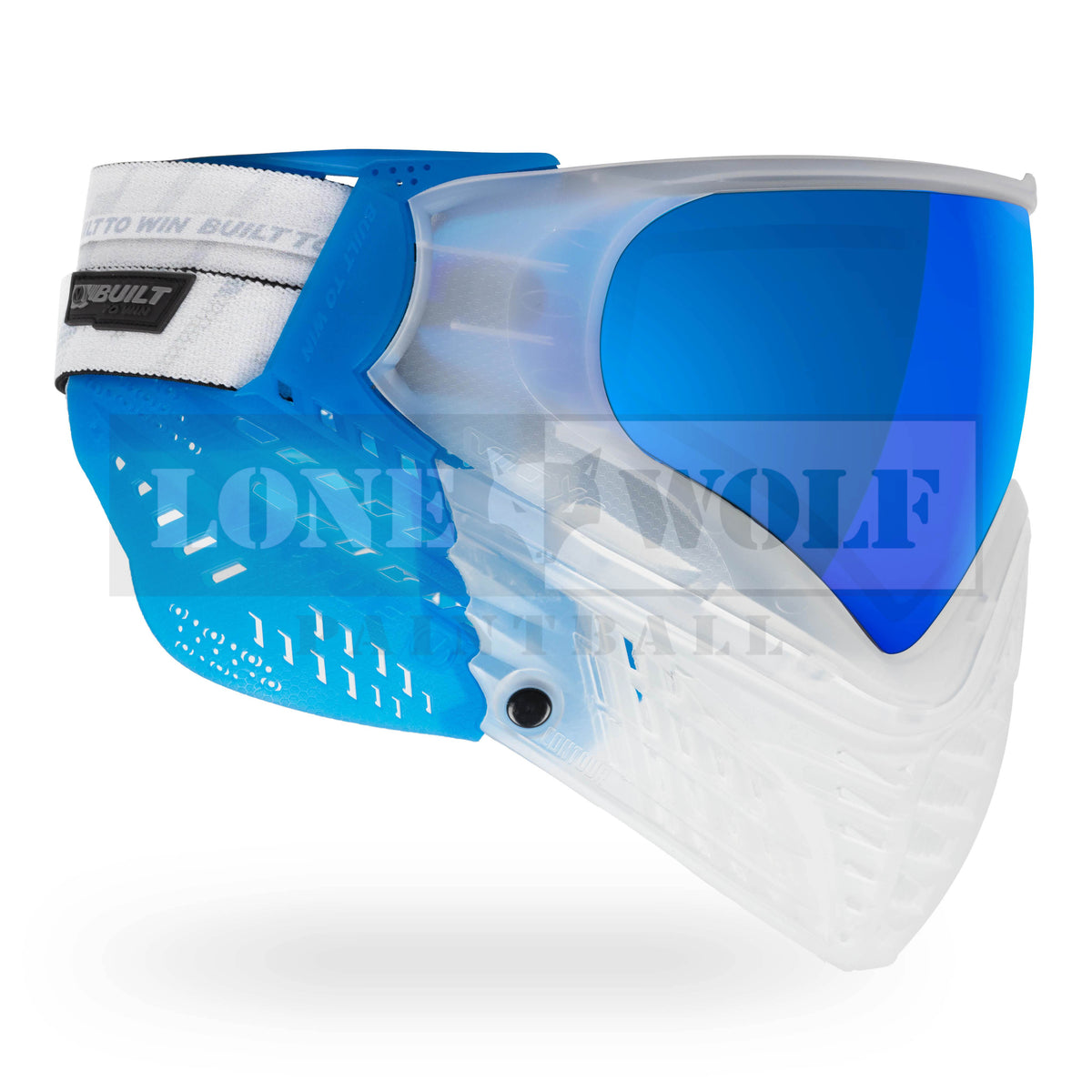 Masque De Paintball Virtue VIO Ascend - Couleur Cyan De Glace, Modèle D'exposition