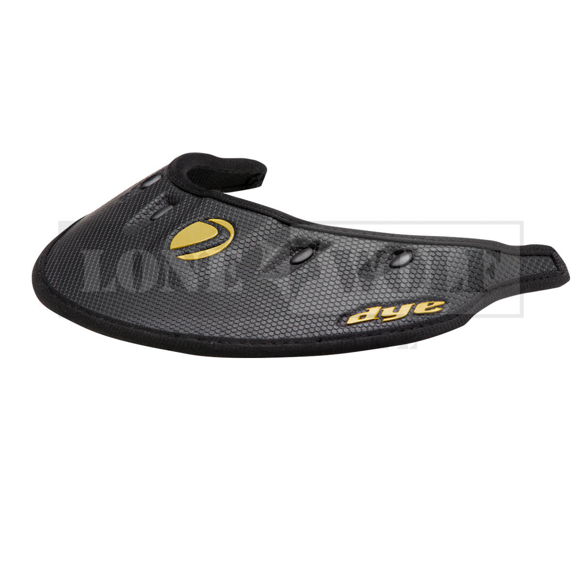 Dye I4 I5 Wing Visor Gold Schwarz