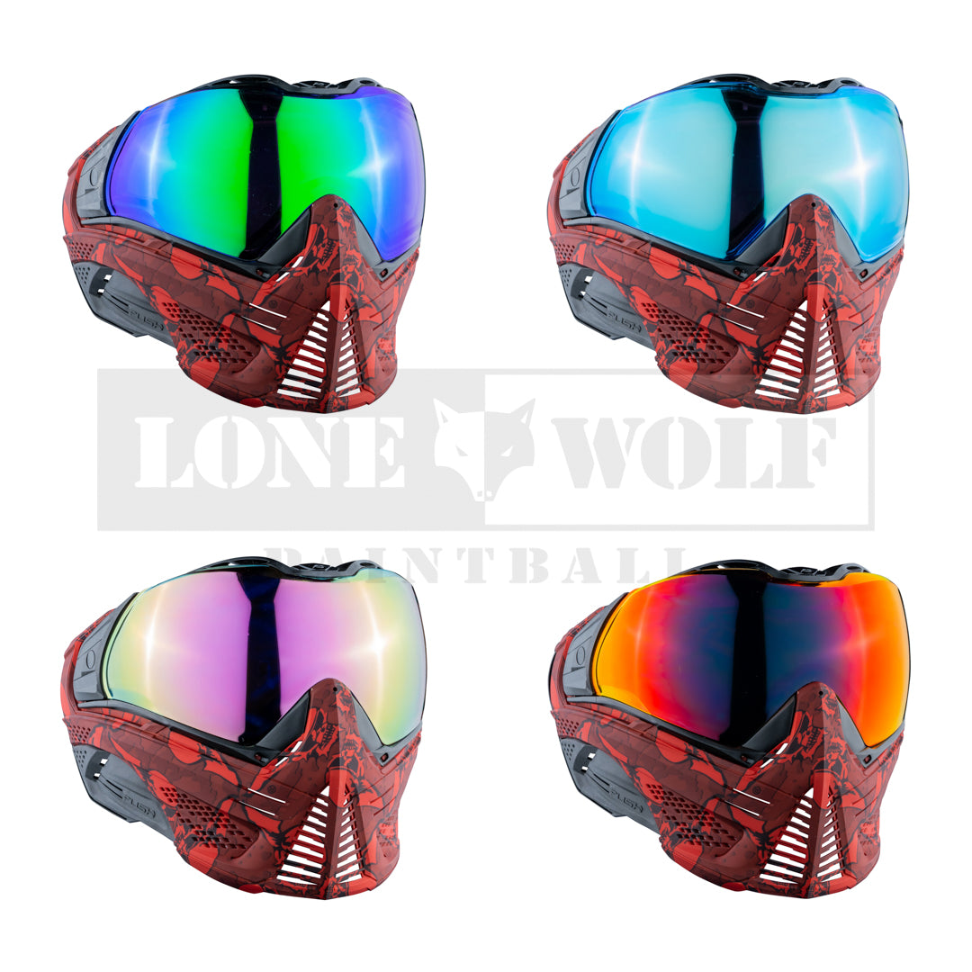 Paintball Sandana édition Limitée Rouge/noir Motif Crânes Volants - Neuf