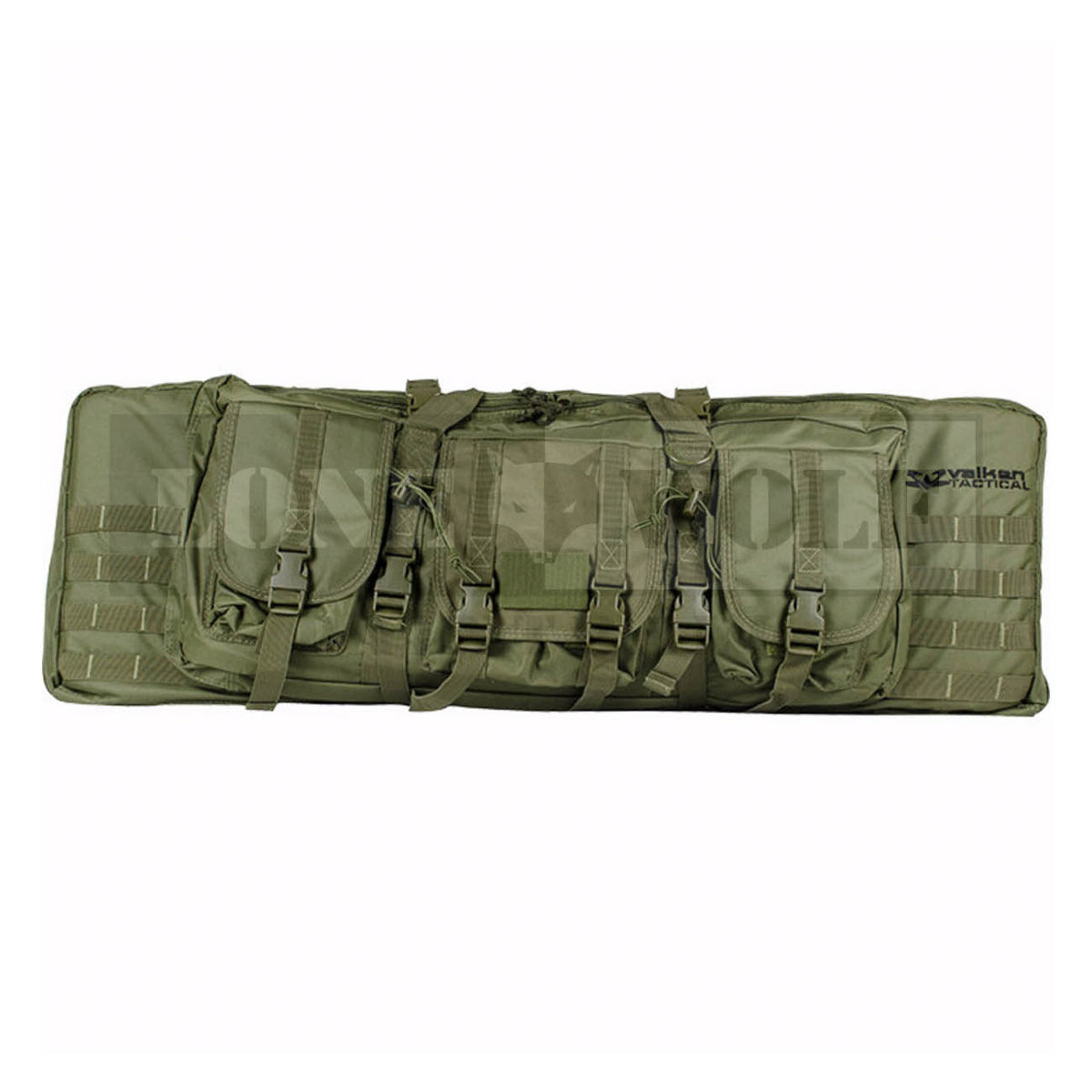 Valken 36" Double Rifle Gun Case Lone Wolf Paintball