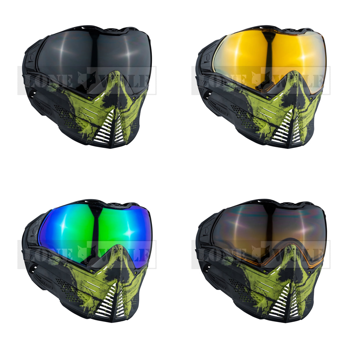Push Unite Infamous Volt Skull Lone Wolf Paintball