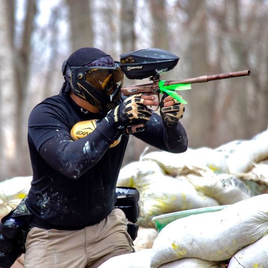 EXTRA GRANDS GANTS DE PAINTBALL Army Hardline blindés doigt complet