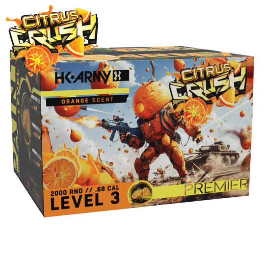 HK Army Citrus Crush Premier Paintballs (.68 Caliber)