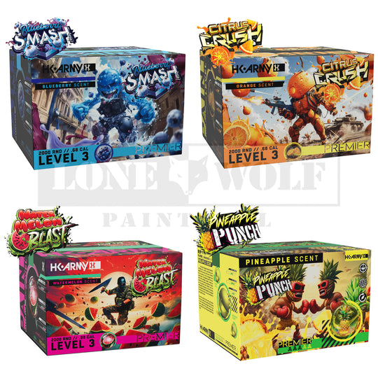 HK Army Scented Premier Paintballs Mixed Case (.68 Caliber)