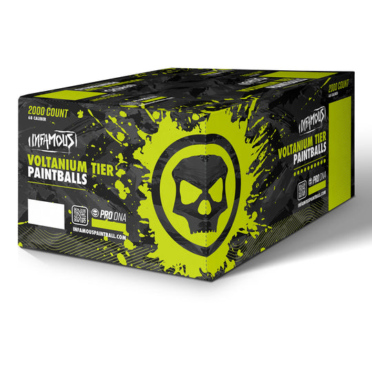 Infamous x Proshar Voltanium Paintballs (.68 Caliber)