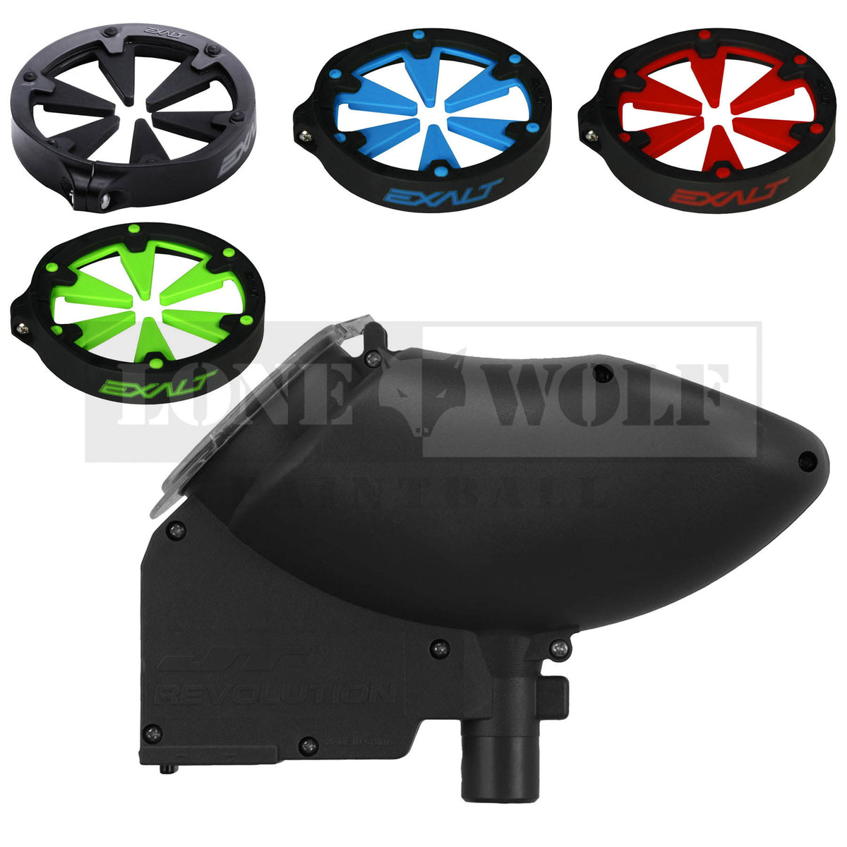 JT Revolution & Speed Feed Combo Lone Wolf Paintball