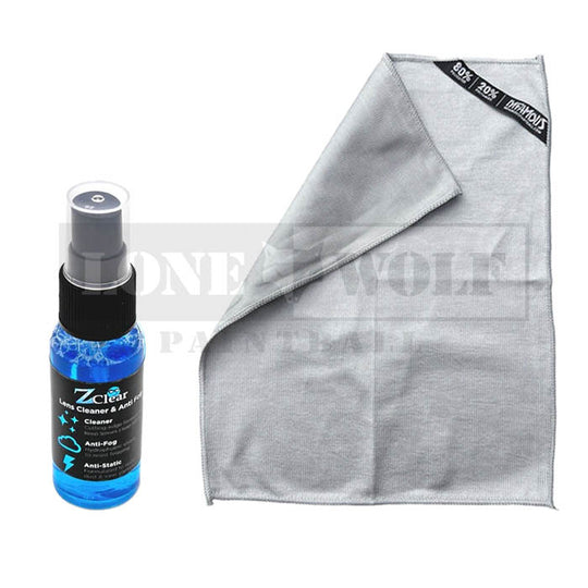 Paintball Goggle Lens Cleaner & Anti Fog Kit