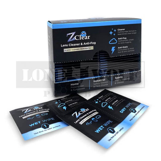 Z Clear Lens Cleaner & Anti Fog Disposable Wipes