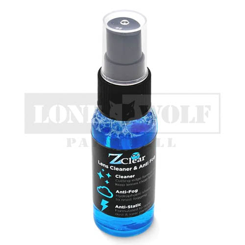 goggles cleaner Z Clear Lens Cleaner & Anti Fog Spray – Lone Wolf Paintball