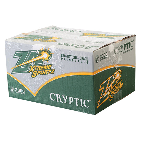 Zap Cryptic Recreational Paintballs (.68 Caliber)