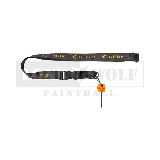 Carbon 1/8" Velocity Key w/ Lanyard