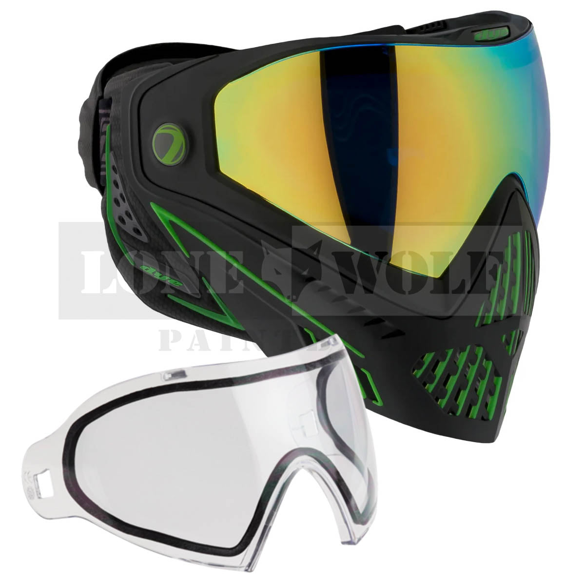 Dye i5 - EMERALD 2.0 w/ Extra Lens Included – Lone Wolf Paintball