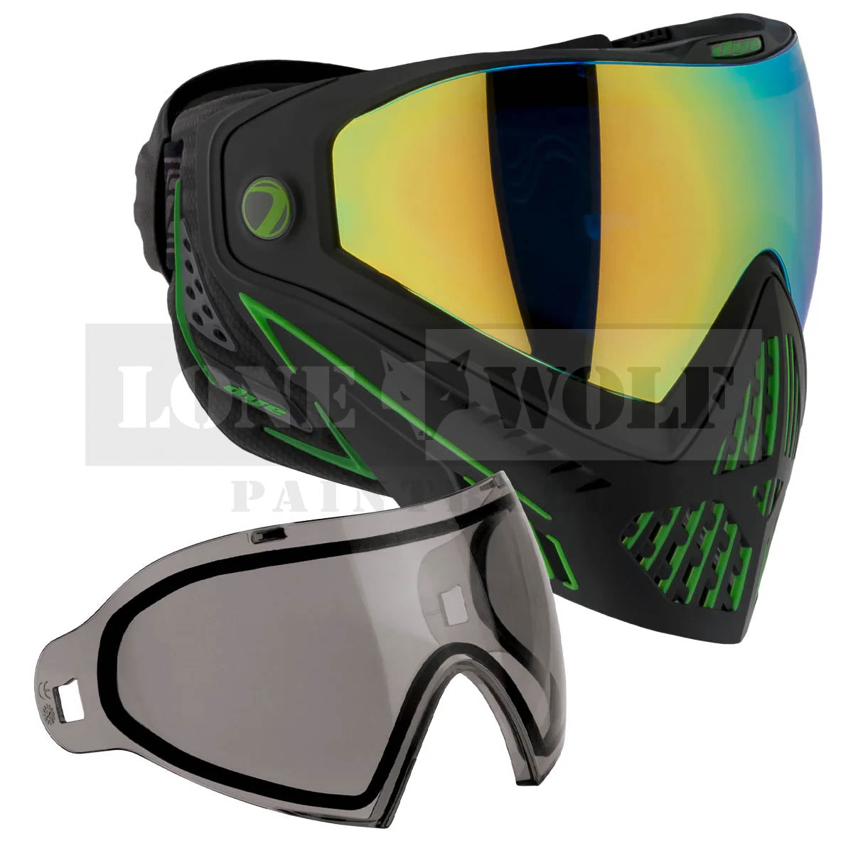 Dye i5 - EMERALD 2.0 w/ Extra Lens Included – Lone Wolf Paintball