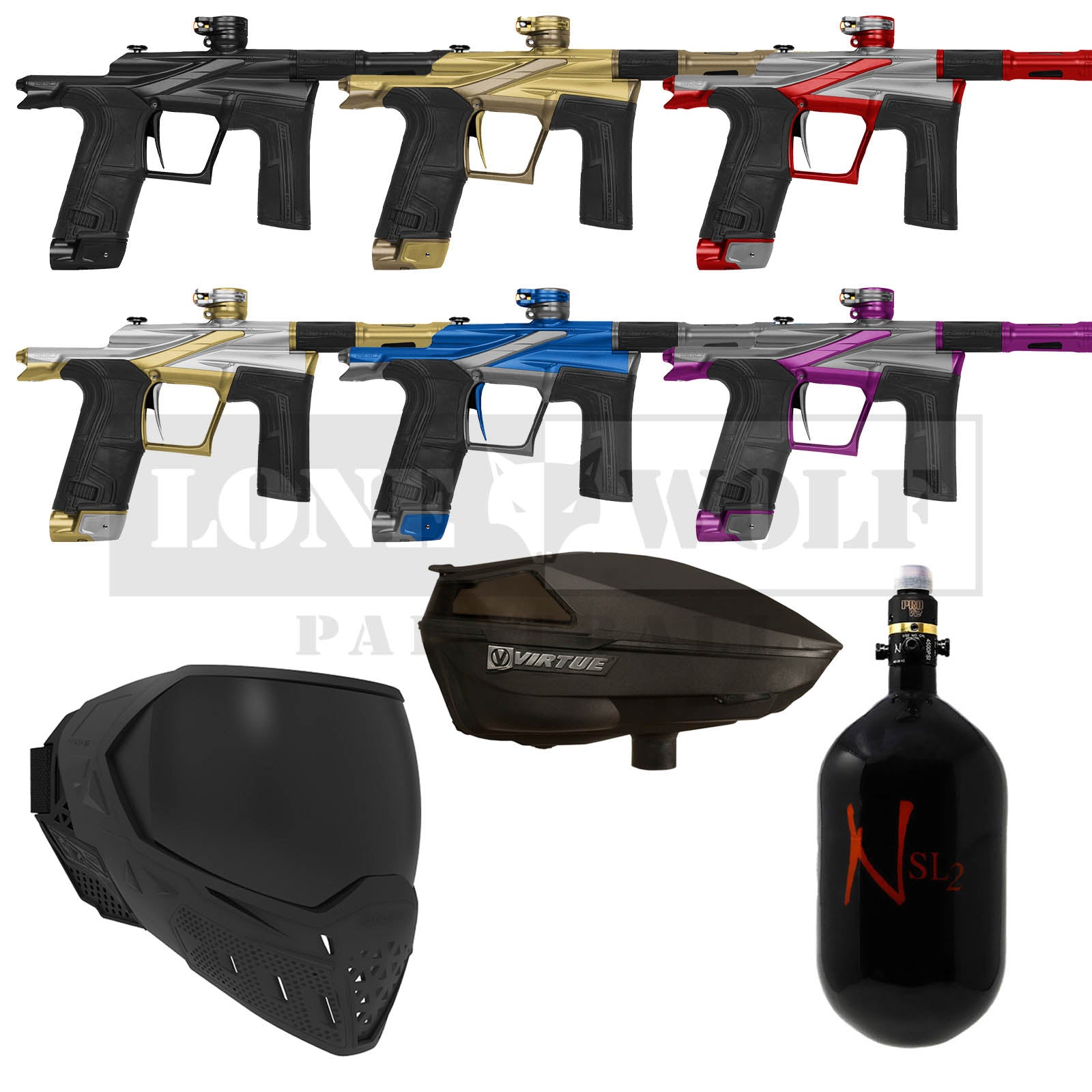 Planet Eclipse Ego LV2 Paintball Gun – Lone Wolf Paintball