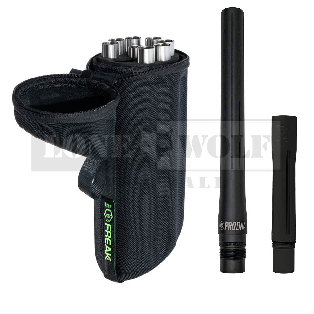 NEW DLX Freak XL Barrel Back - Autococker Threaded - Dust Black - Foto 8