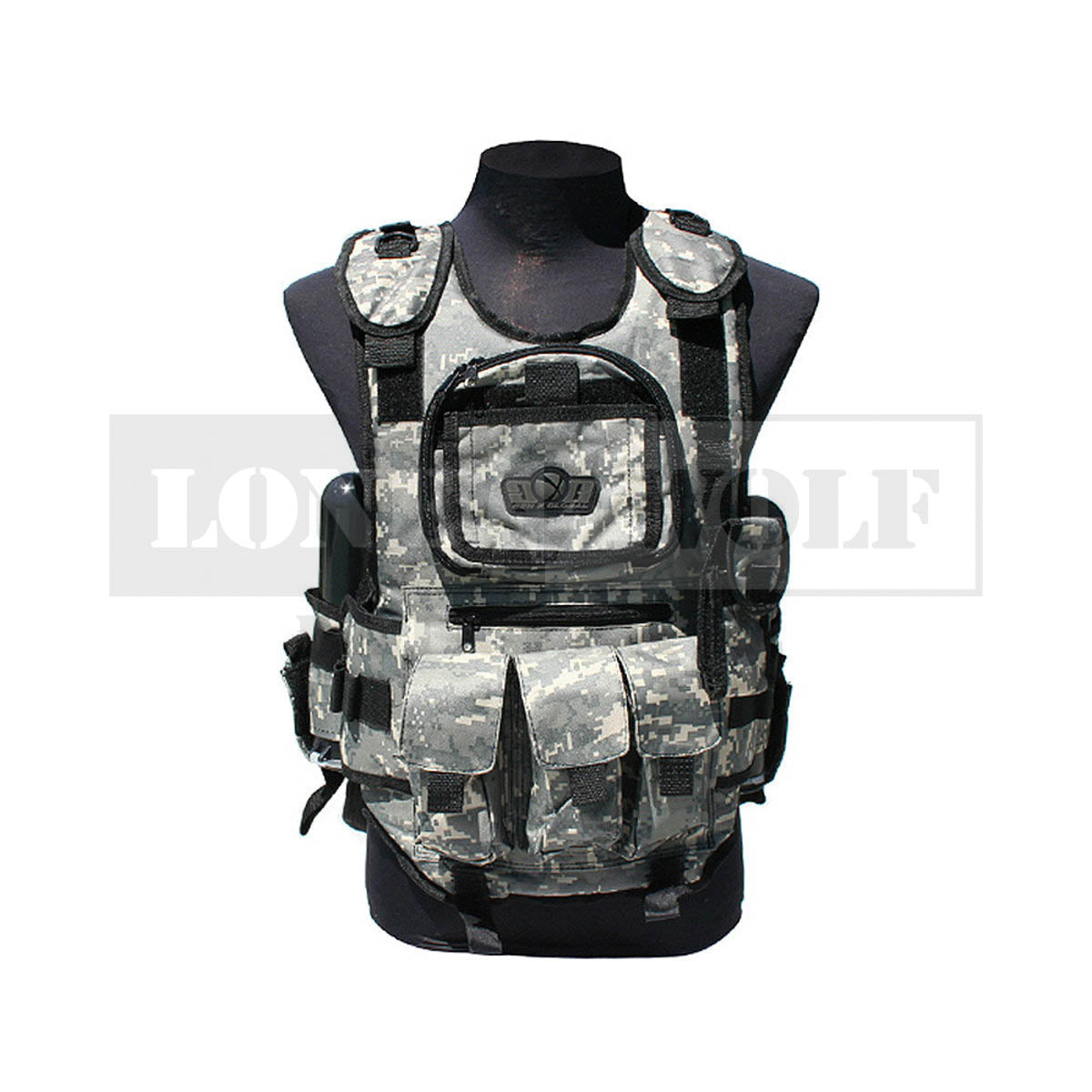 Gen X Global Deluxe Tactical Vest – Lone Wolf Paintball