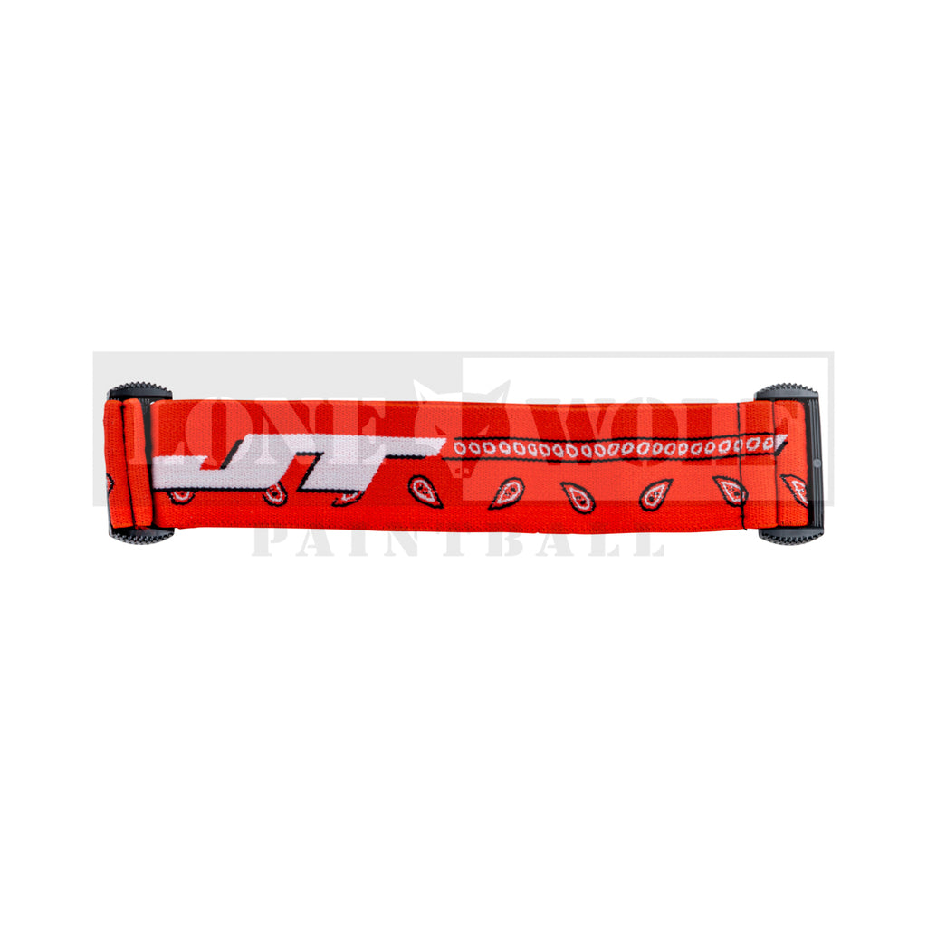 JT Strap - Grey/Red - Mazens Paintball