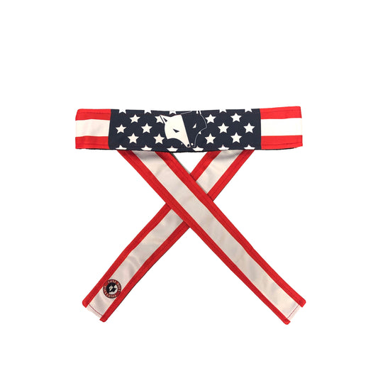 Lone Wolf Headband - American Flag