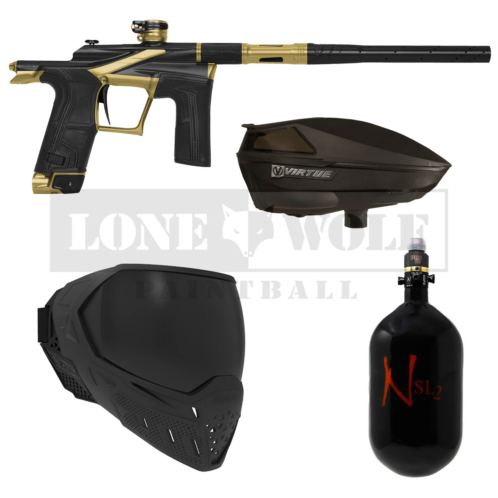 Planet Eclipse EGO LV2 Tournament Package – Lone Wolf Paintball