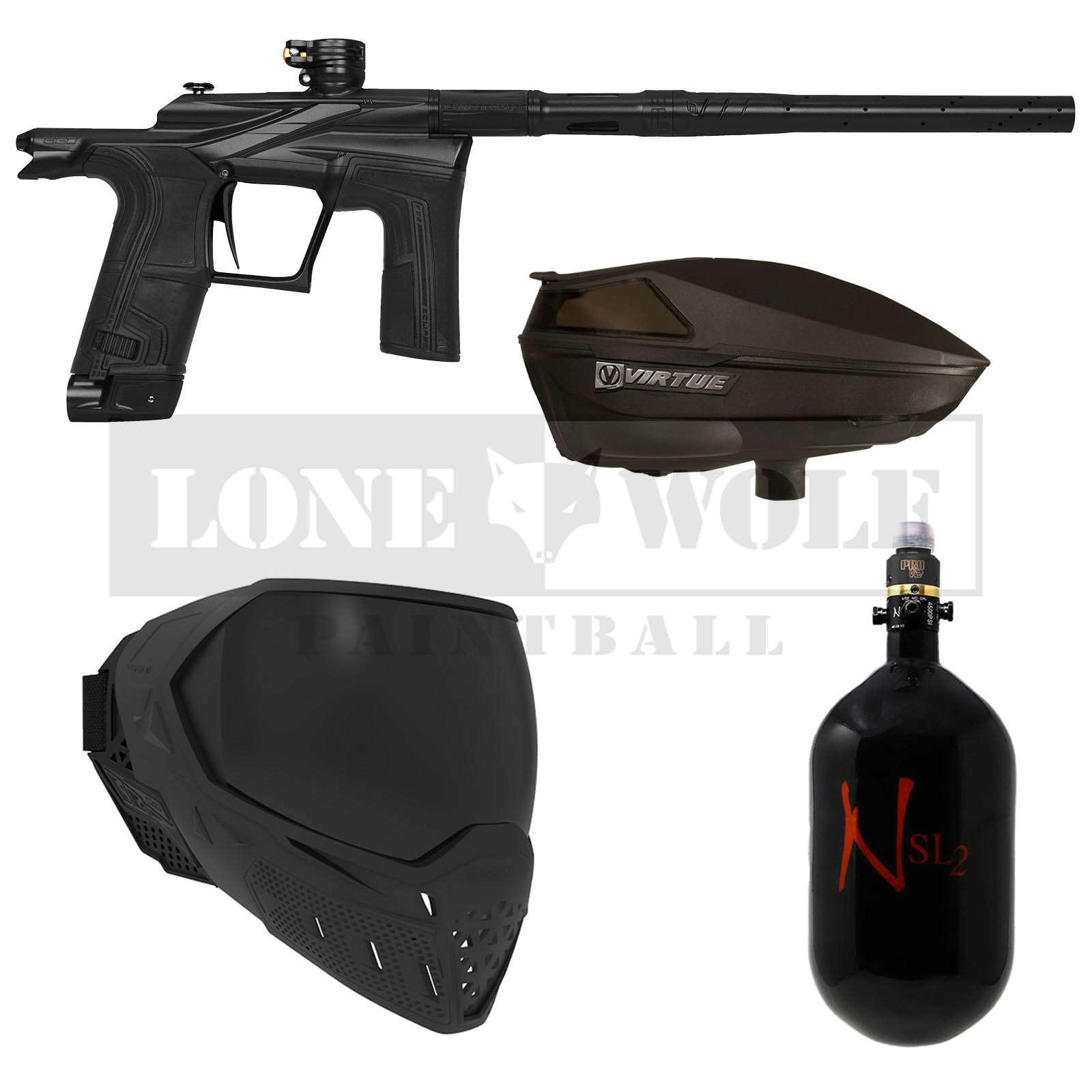 Planet Eclipse Ego LV1.6 Paintball Gun - Midnight Series - Review