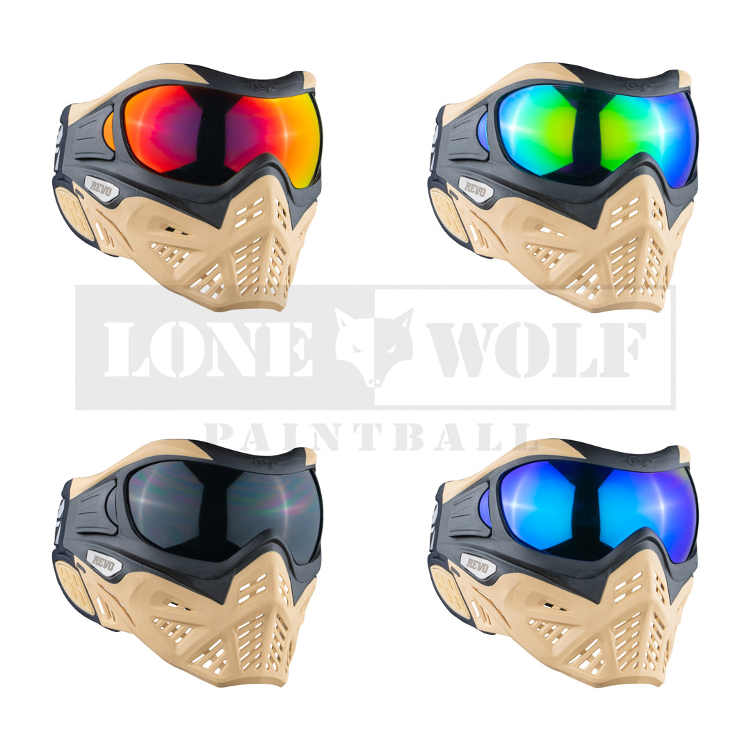 VForce Grillz 2.0 LE Revo Tan/Black (FREE Bonus Lens) Lone Wolf