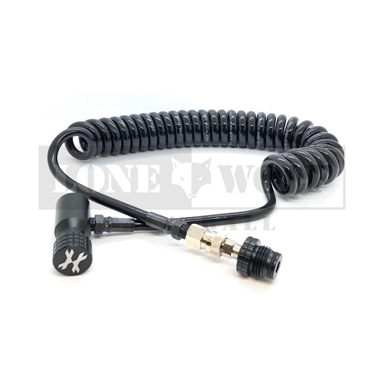 Línea remota enrollada del ejército de HK