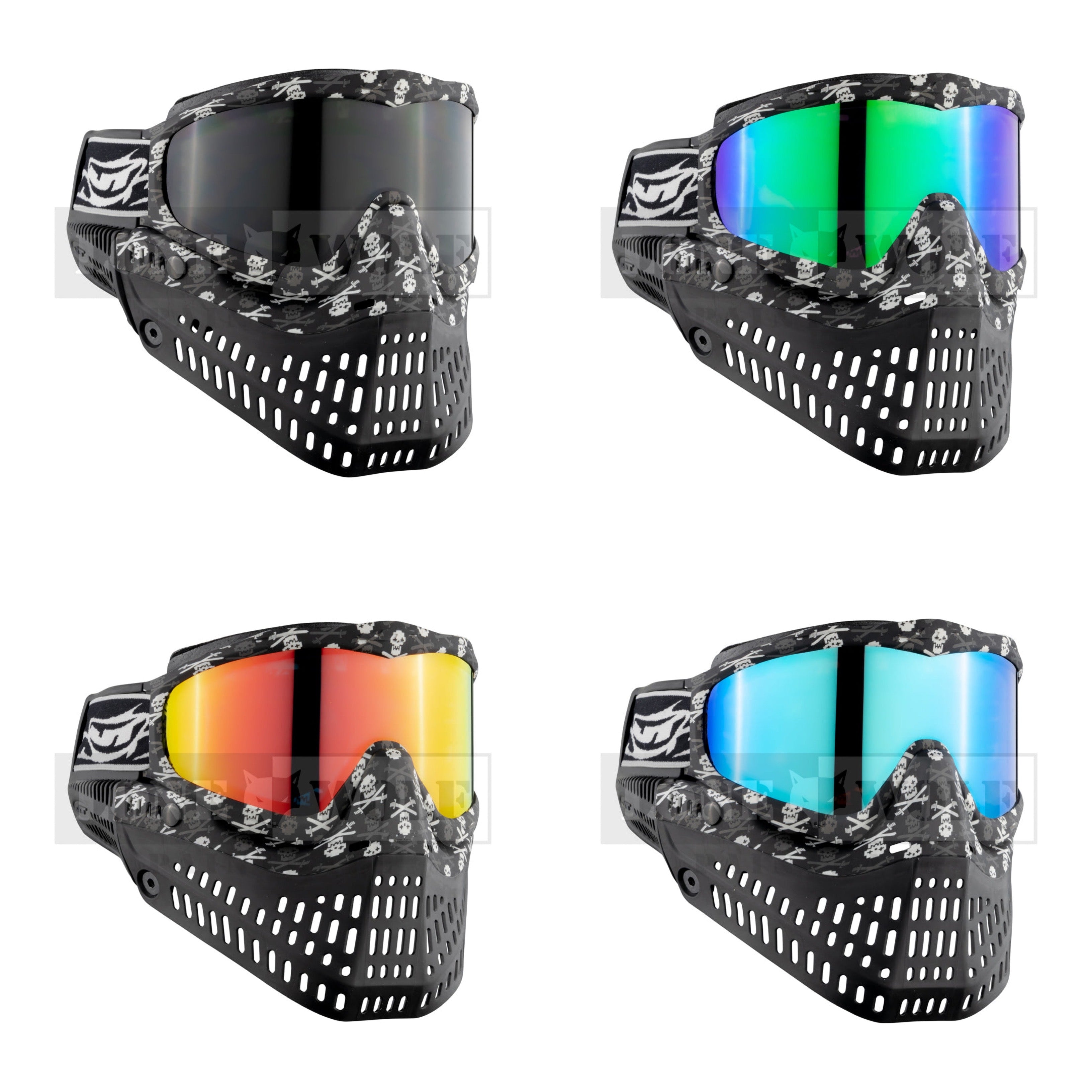 JT Proflex LE - 8 Bit Skull Camo (FREE Bonus Lens)