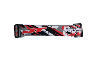 JT Strap - Grey/Red - Mazens Paintball